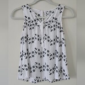 Taylor & Sage XXS Black and White Blouse